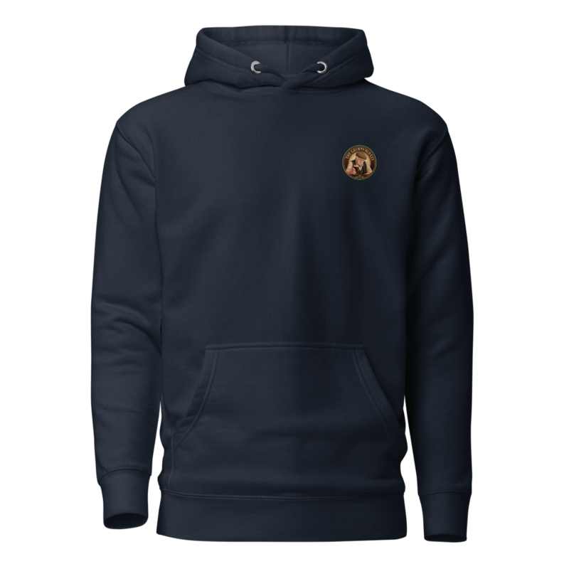 GOG Hoodie — Left Chest + Back “Mine's a pint”