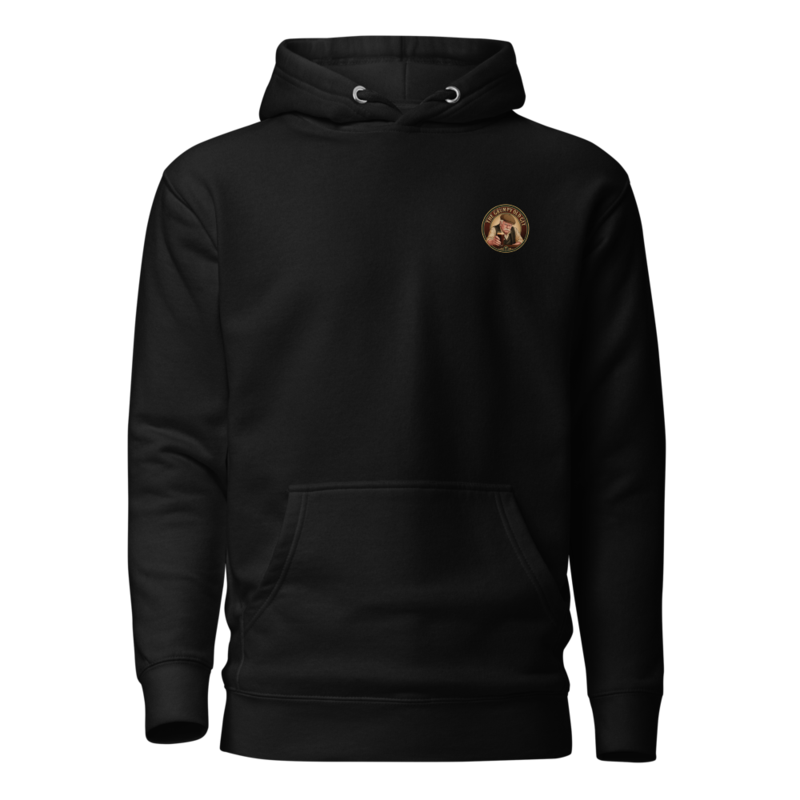 GOG Hoodie — Left Chest + Back “Mine's a pint”