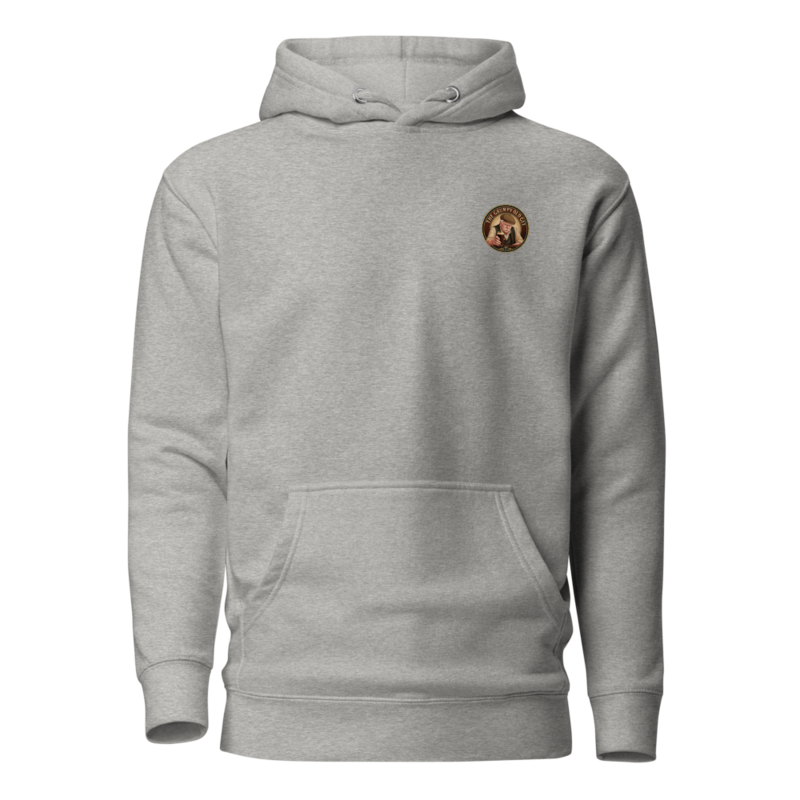 GOG Hoodie — Left Chest + Back “Mine's a pint”
