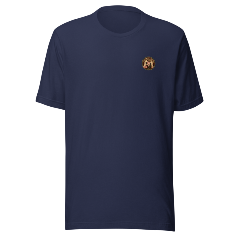 GOG Tee — Left Chest + Back “Mine's a pint”