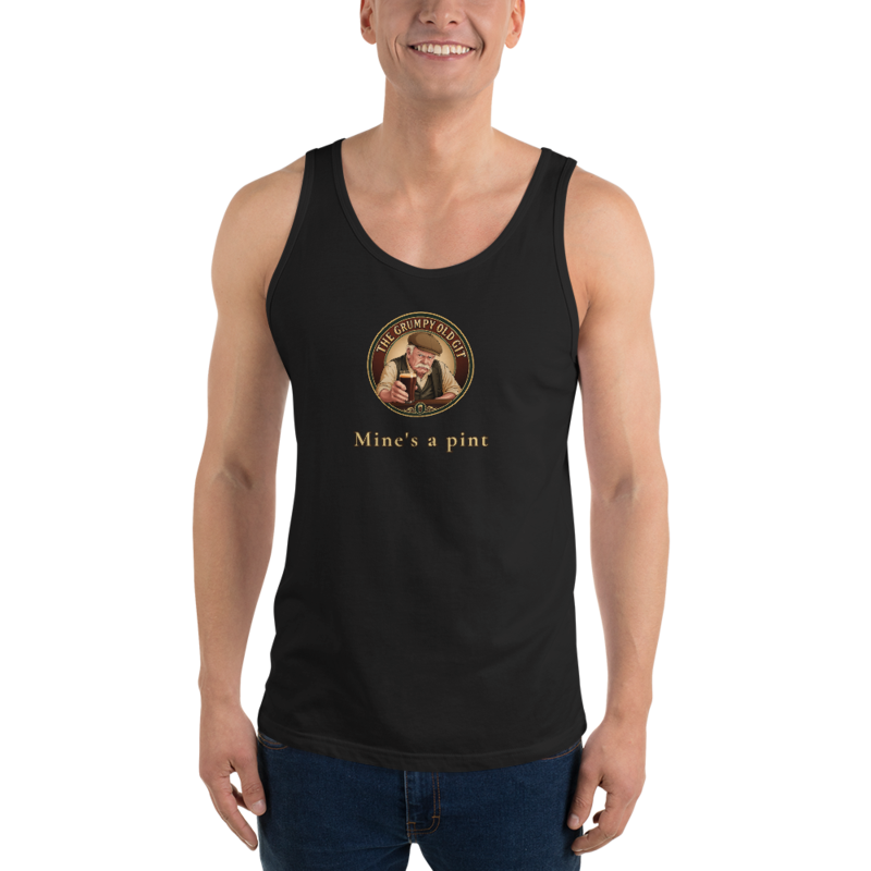 GOG Tank — Front “Mine's a pint”