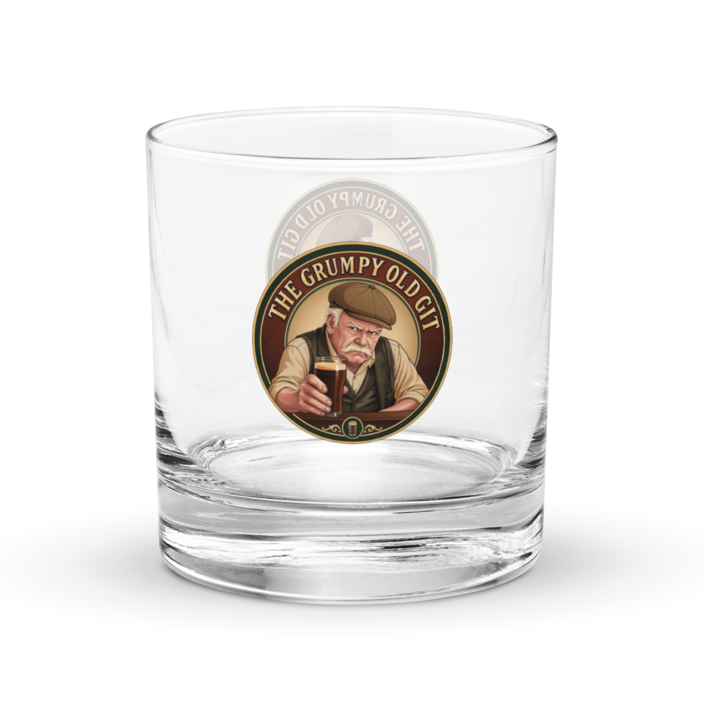 GOG Rocks Glass — Logo